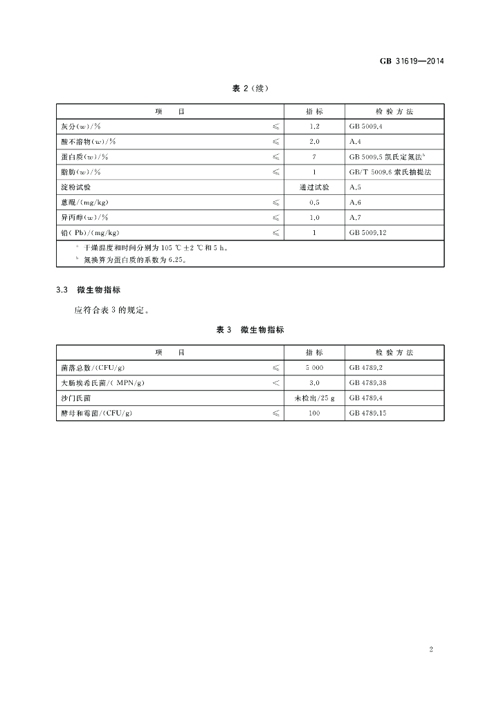 GB 31619-2014 标准预览