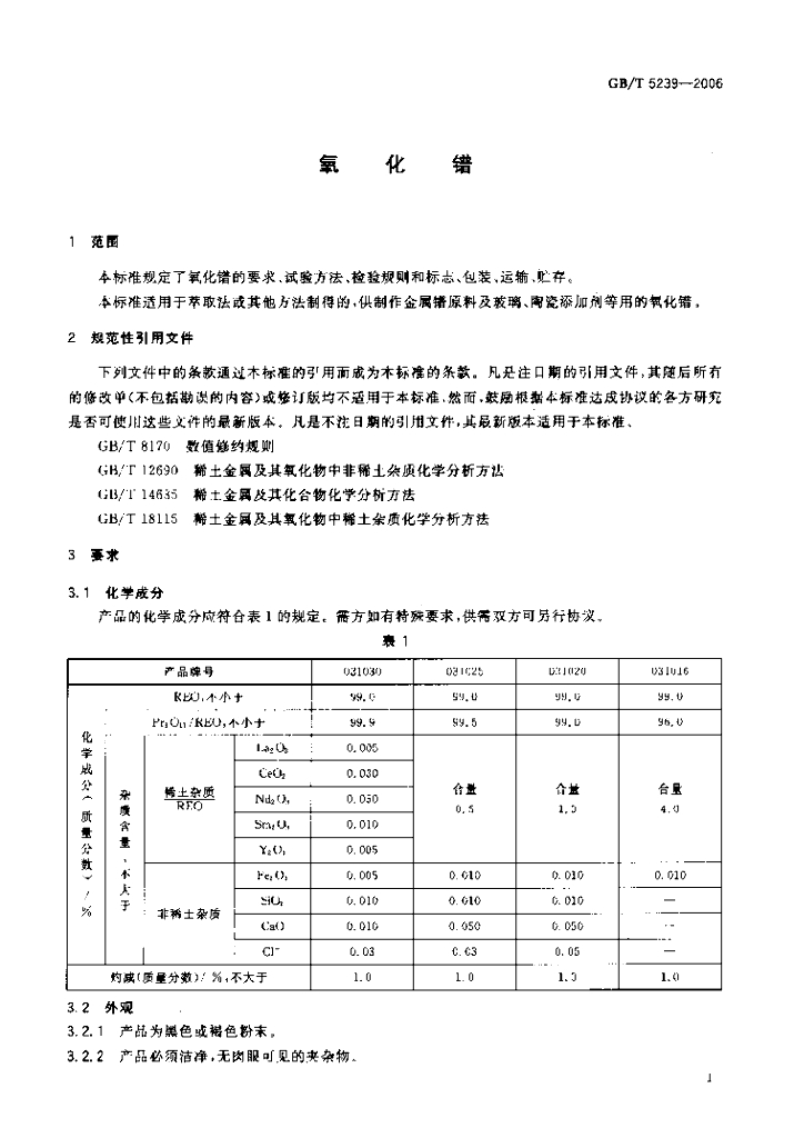 GB/T 5239-2006 标准预览