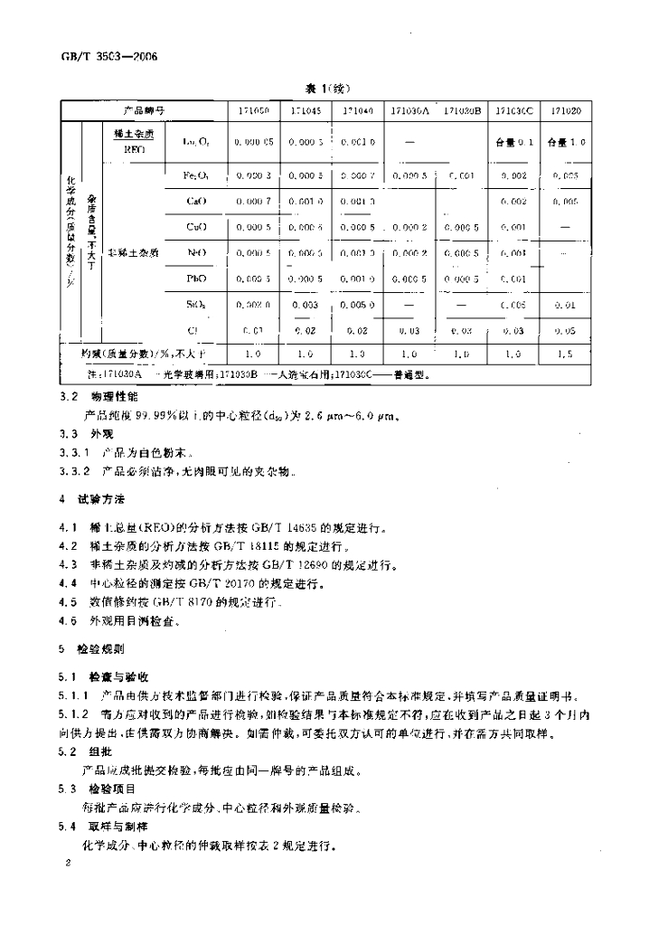 GB/T 3503-2006 标准预览