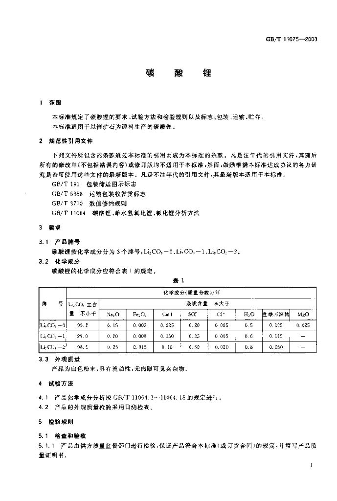 GB/T 11075-2003 标准预览