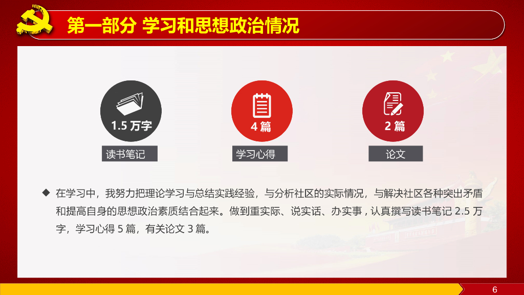 IT科技互联网风工作总结精选PPT模板(19)_第6页