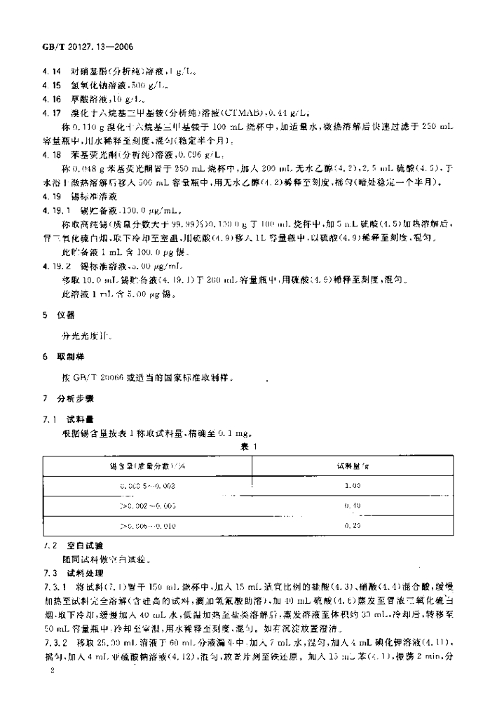 GB/T 20127.13-2006 标准预览