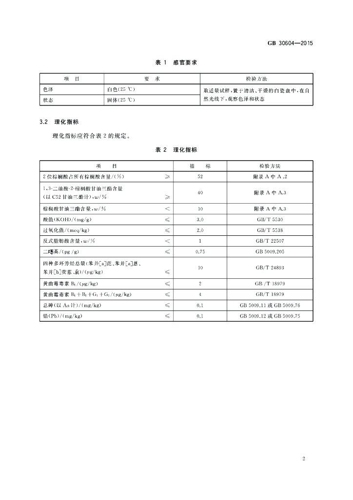 GB 30604-2015 标准预览