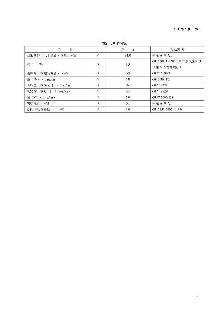 GB 29219-2012 标准预览