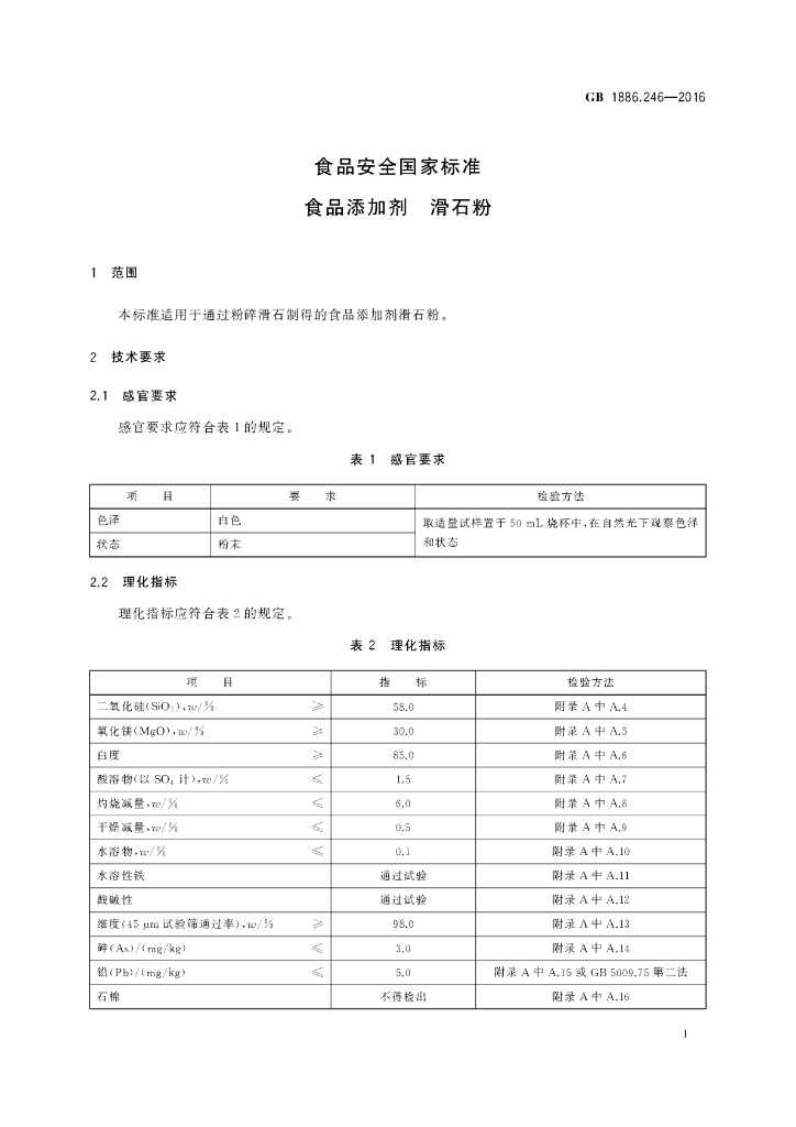GB 1886.246-2016 标准预览