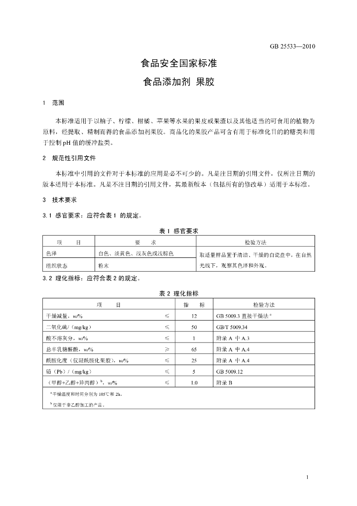 GB 25533-2010 标准预览