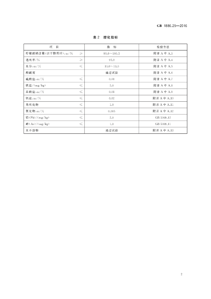 GB 1886.25-2016 标准预览