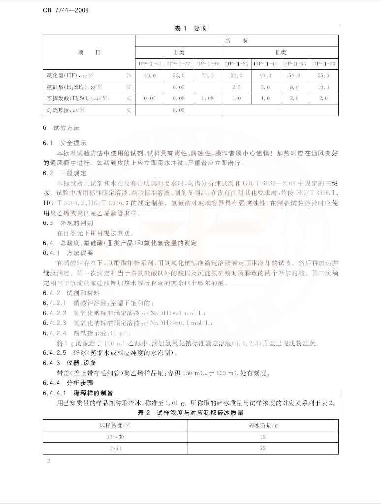 GB/T 7744-2008 标准预览