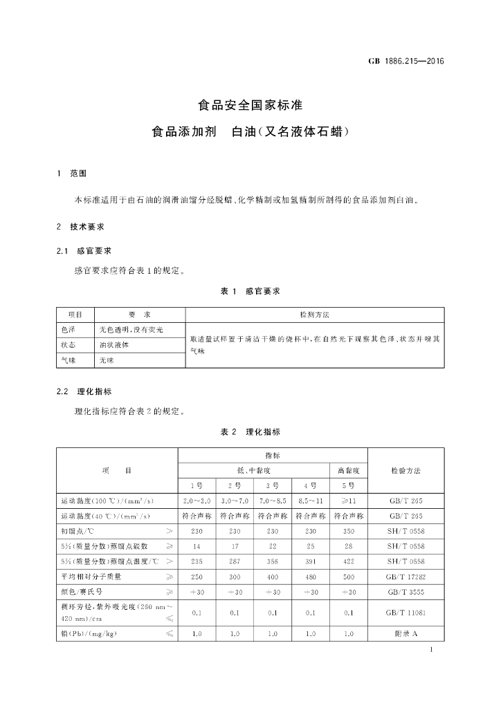 GB 1886.215-2016 标准预览