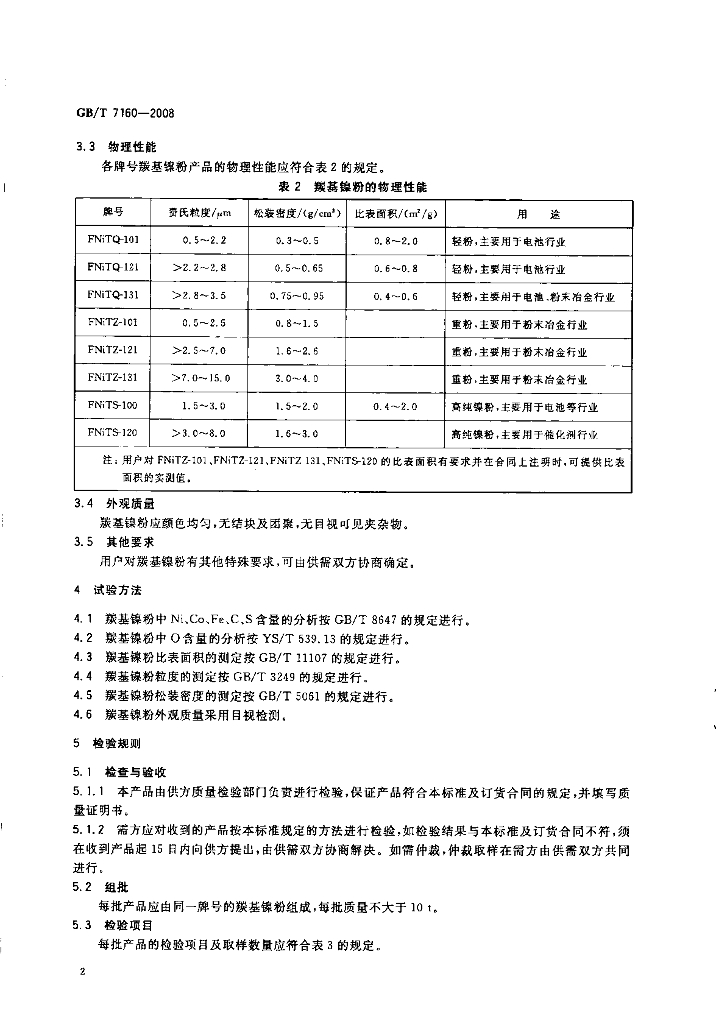 GB/T 7160-2008 标准预览