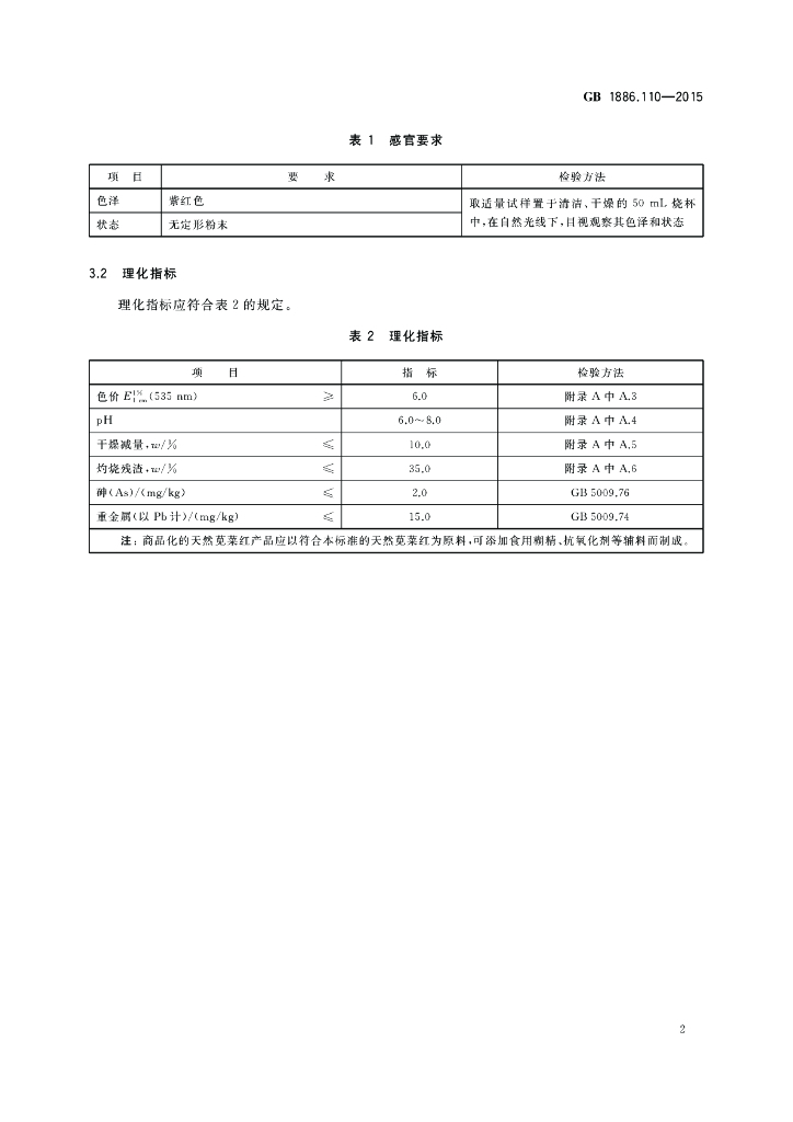 GB 1886.110-2015 标准预览
