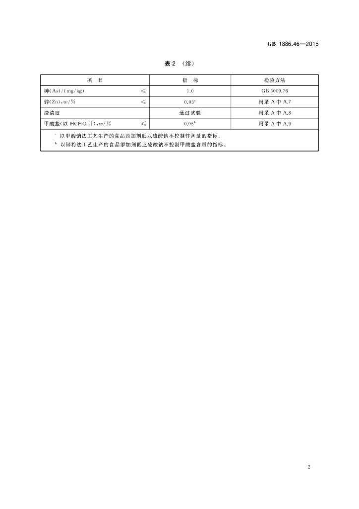 GB 1886.46-2015 标准预览