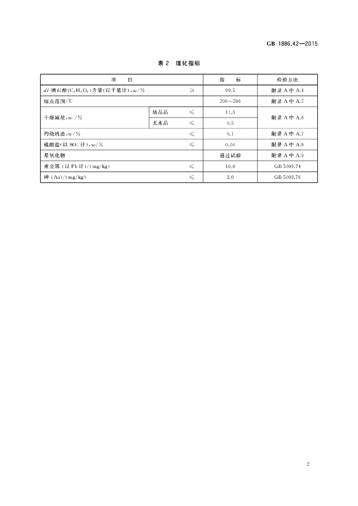 GB 1886.42-2015 标准预览