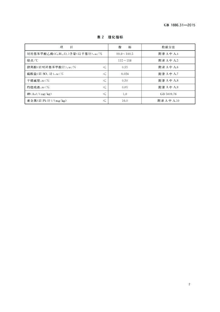 GB 1886.31-2015 标准预览