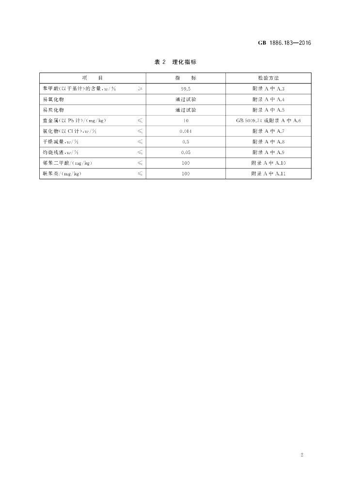 GB 1886.183-2016 标准预览