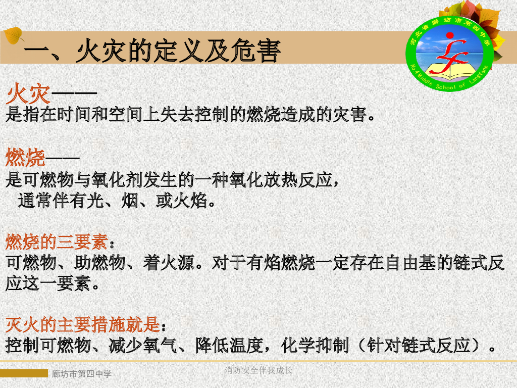 河北廊坊四中消防知识大讲座课件_第8页