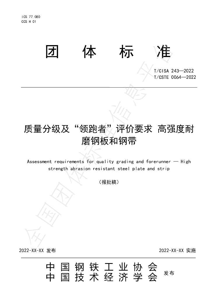 T/CISA 243-2022 标准预览
