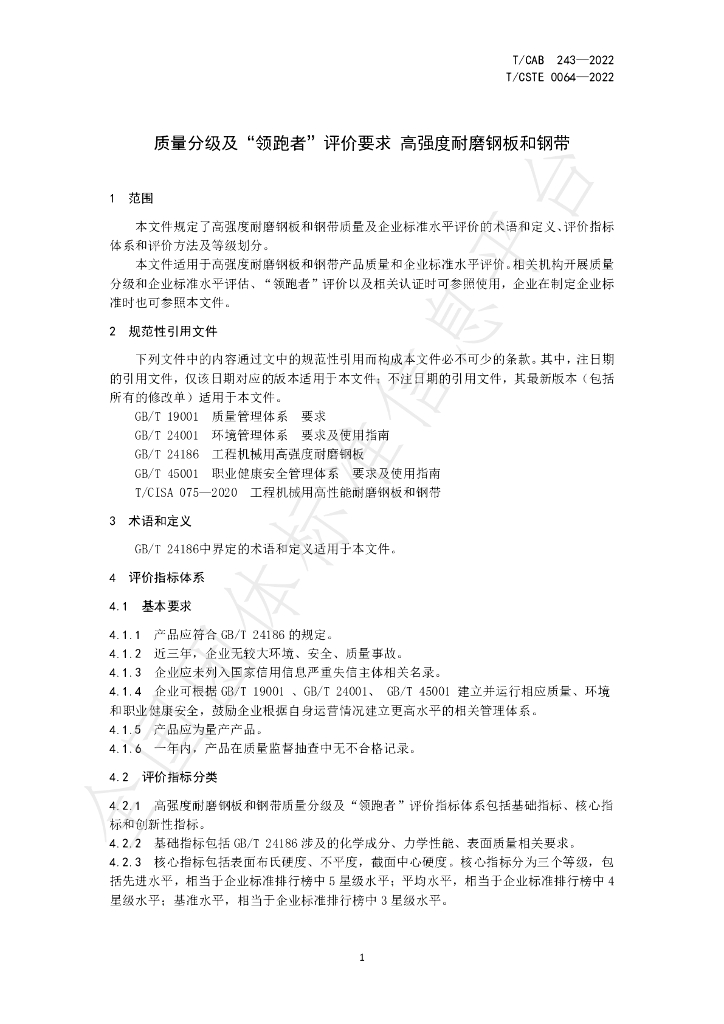 T/CISA 243-2022 标准预览
