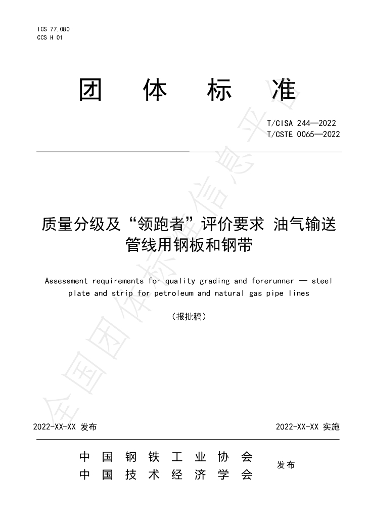 T/CISA 244-2022 标准预览