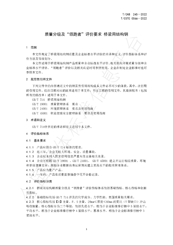 T/CISA 245-2022 标准预览