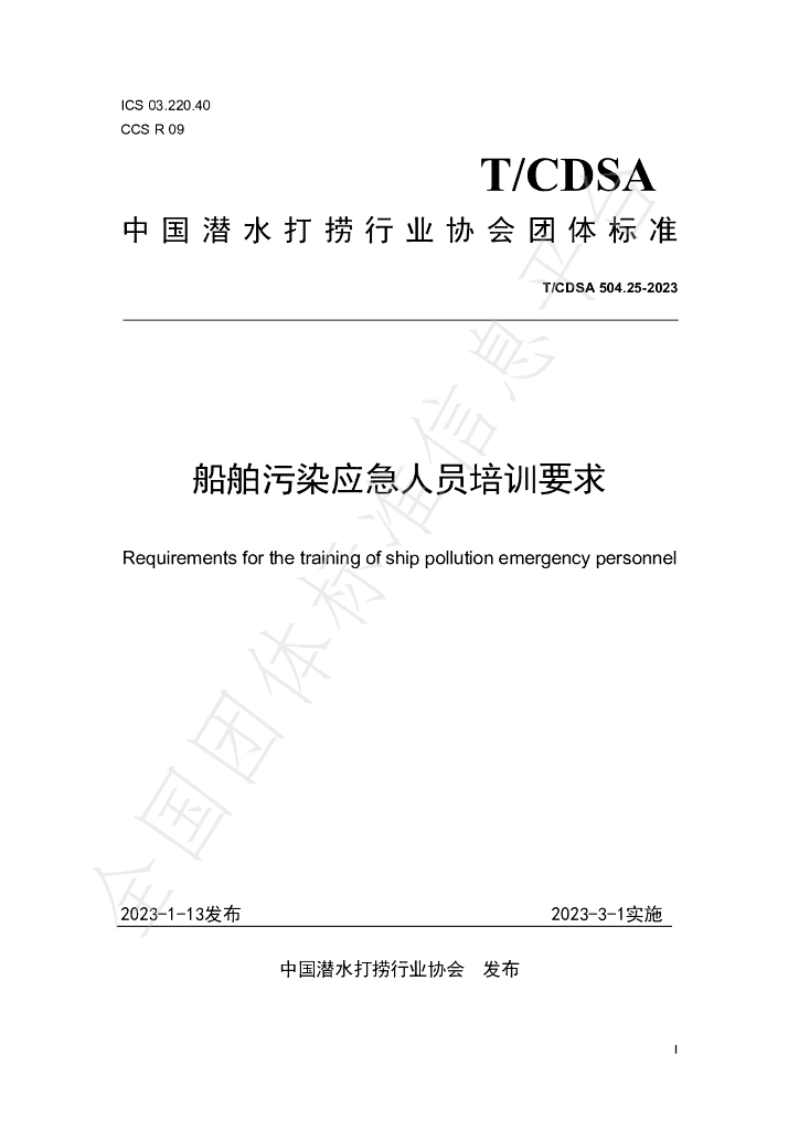 T/CDSA 504.25-2023 标准预览