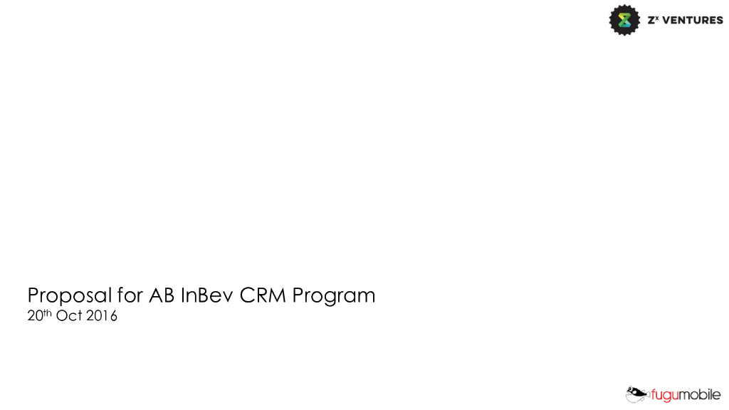 AB InBev CRM Proposal（英文版）