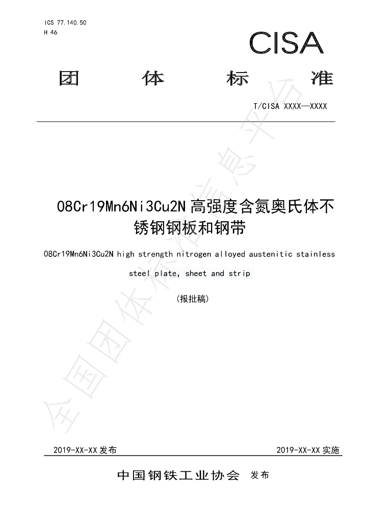 T/CISA 022-2019 标准预览