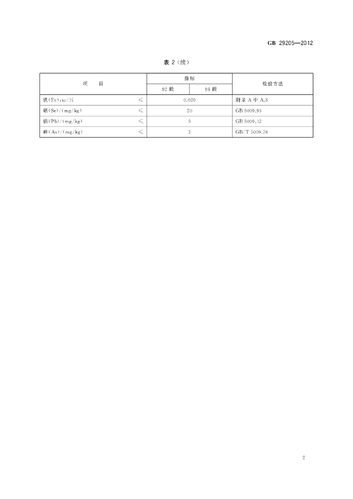 GB 29205-2012 标准预览