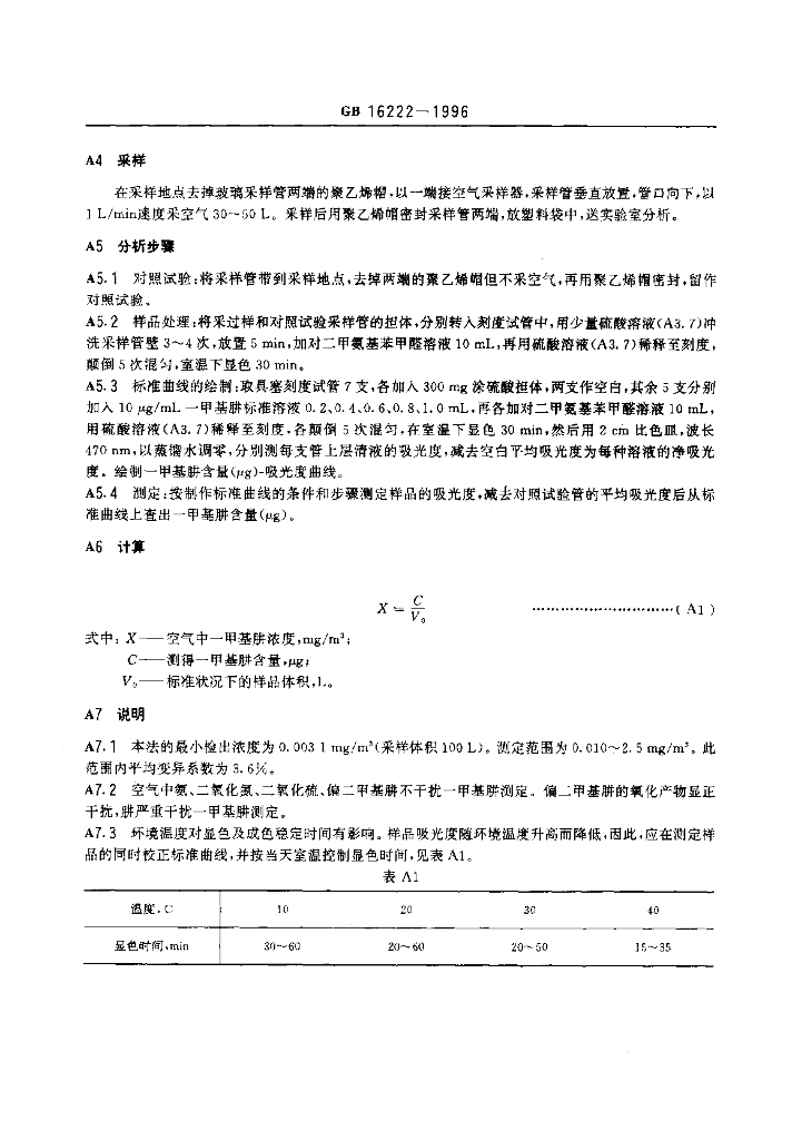 GB 16222-1996 标准预览