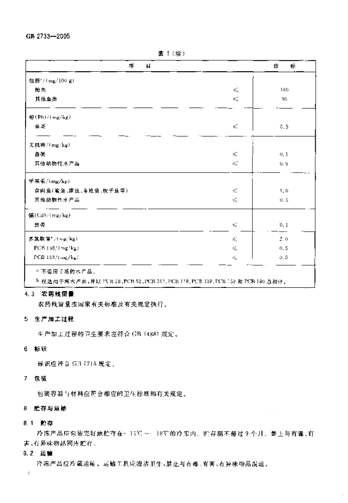 GB 2733-2005 标准预览