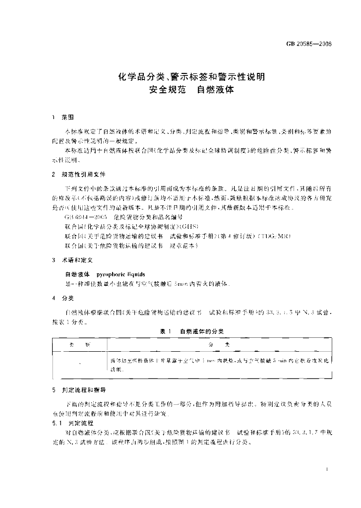 GB 20585-2006 标准预览