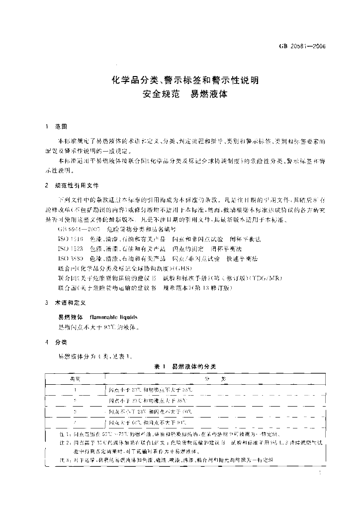 GB 20581-2006 标准预览