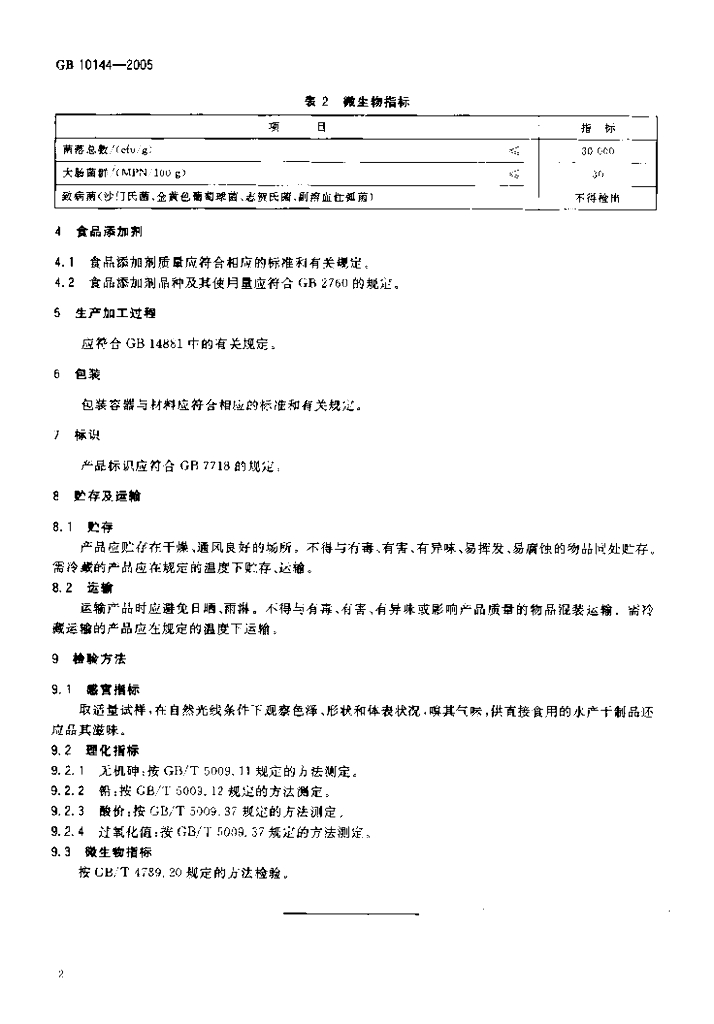 GB 10144-2005 标准预览