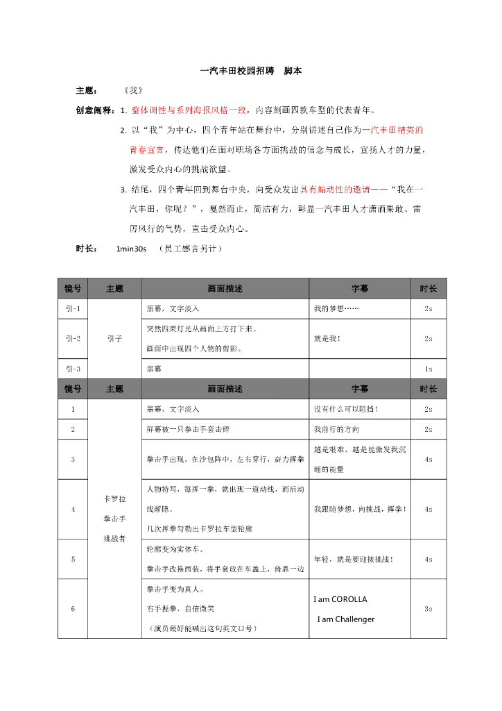 一汽丰田校园招聘