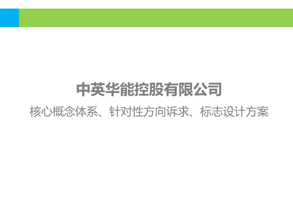 中英华能：概念阐释方案