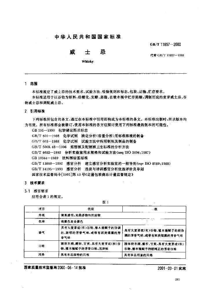 GB/T 11857-2000 标准预览