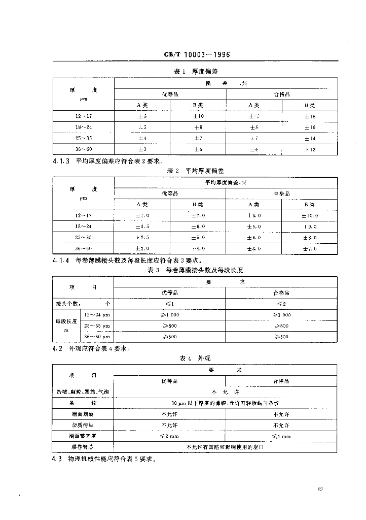 GB/T 10003-1996 标准预览