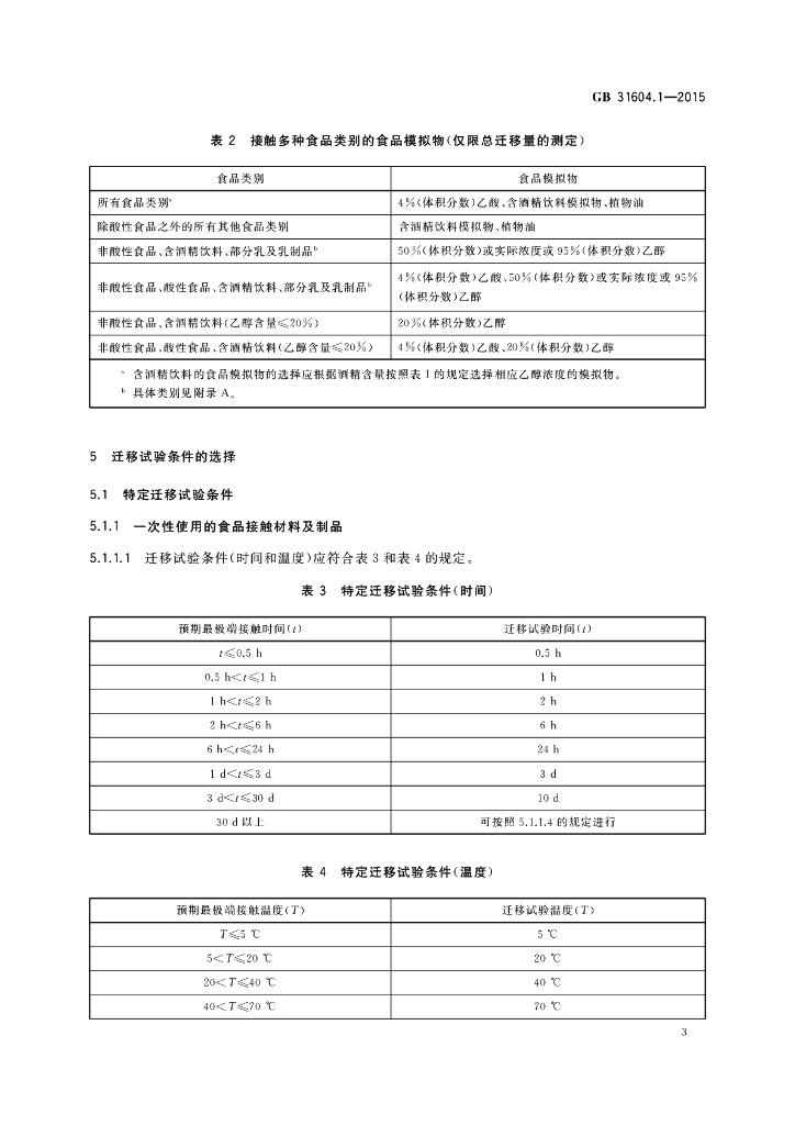 GB 31604.1-2015 标准预览