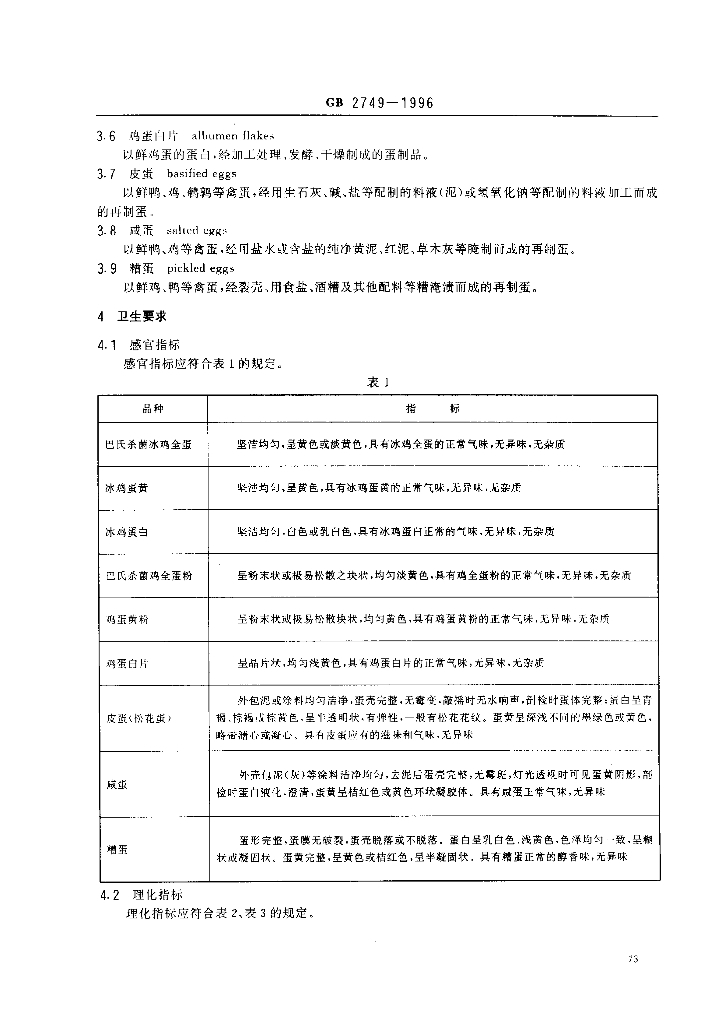 GB 2749-1996 标准预览