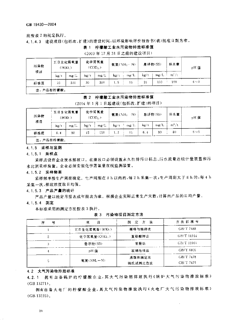 GB 19430-2004 标准预览