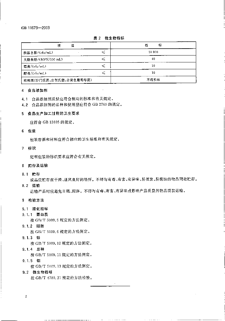 GB 11673-2003 标准预览