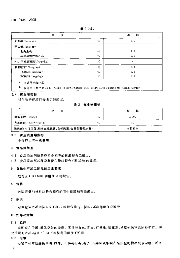 GB 10136-2005 标准预览