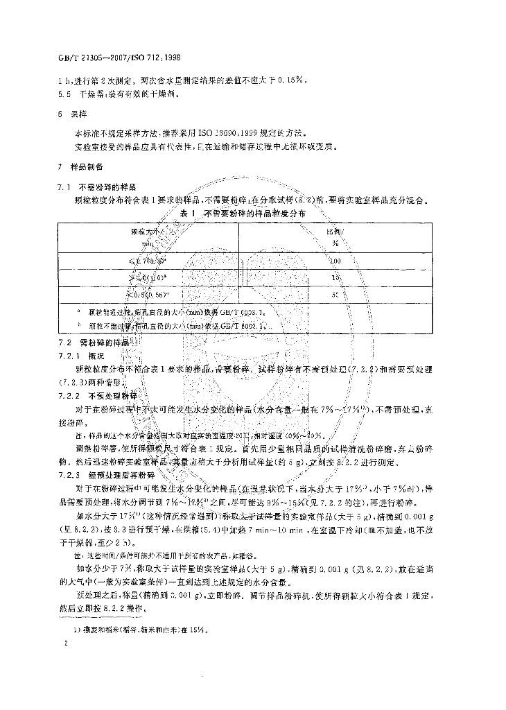 GB/T 21305-2007 标准预览