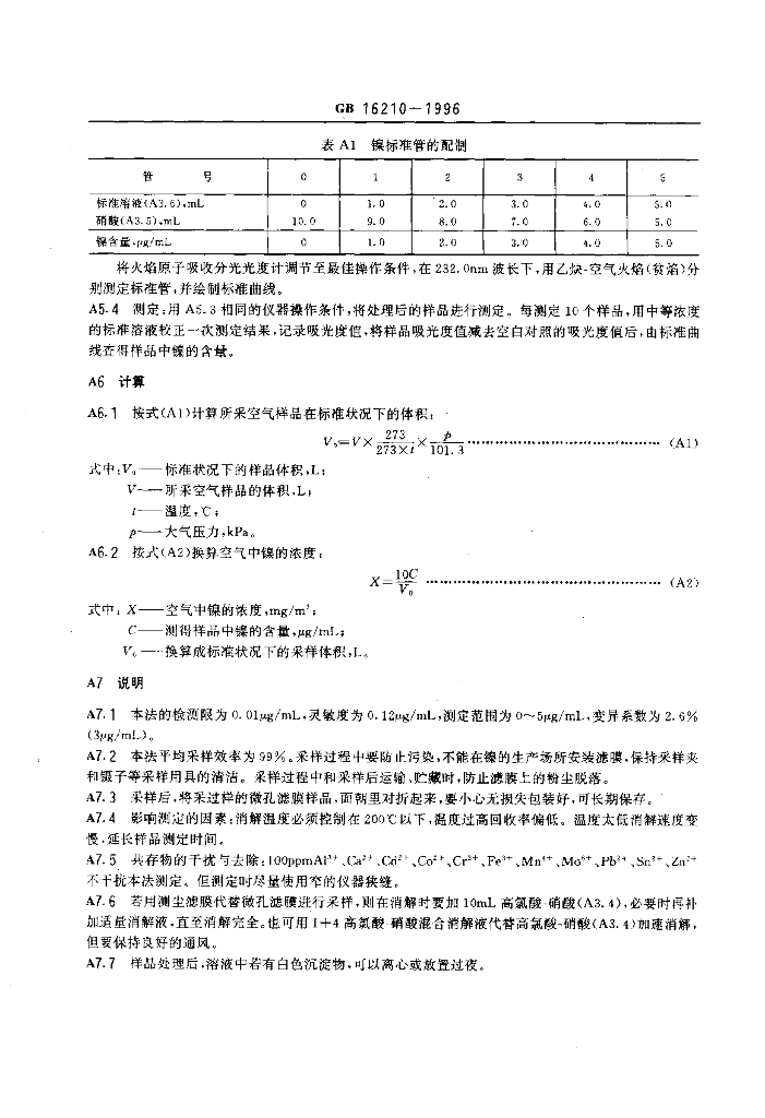 GB 16210-1996 标准预览