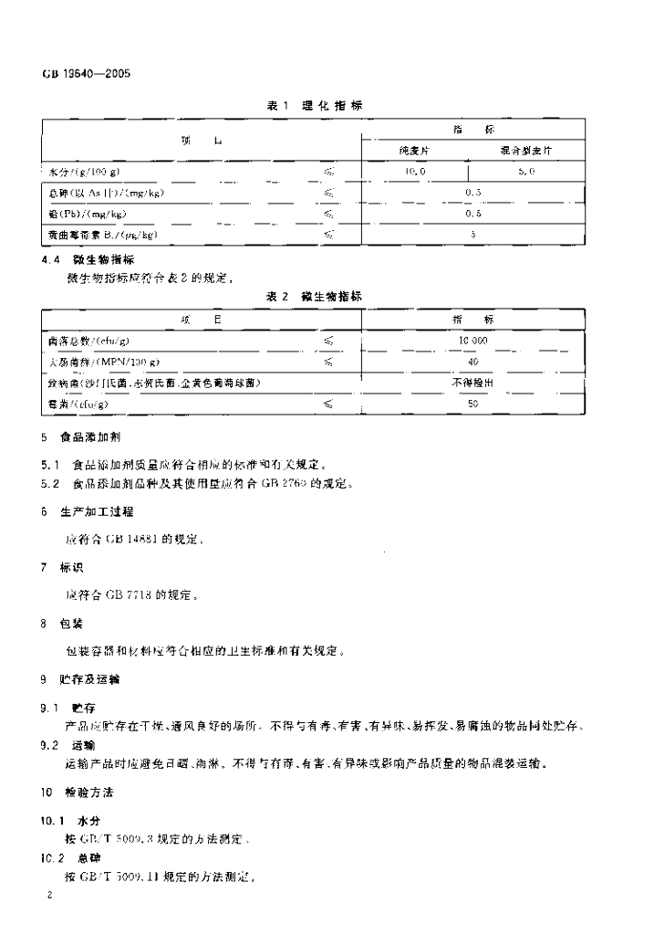GB 19640-2005 标准预览