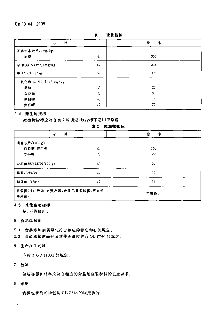 GB 13104-2005 标准预览