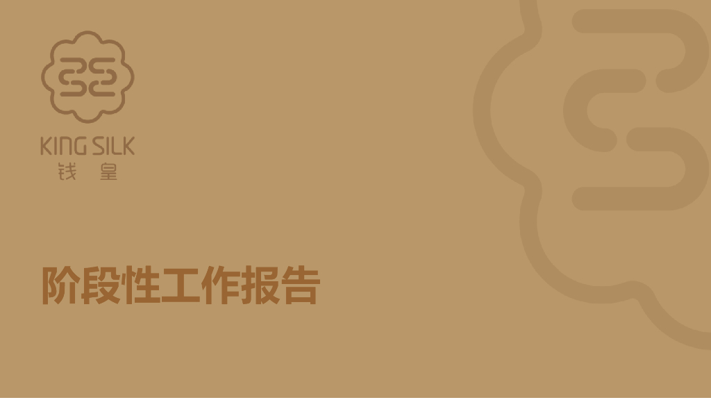 钱皇：阶段性工作报告