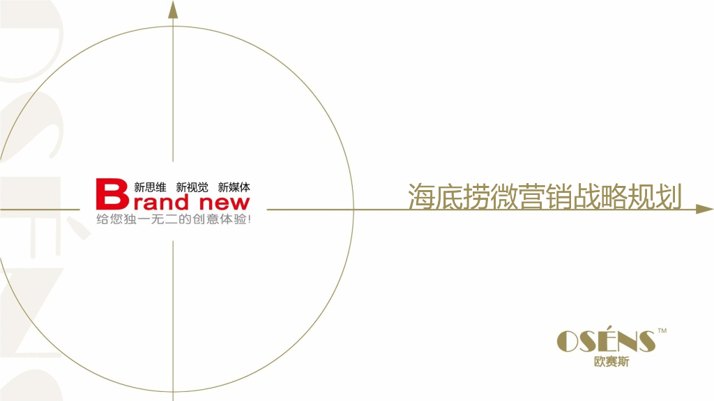欧赛斯中国餐饮十大品牌之海底捞微信定位策划微营销战略规划方案