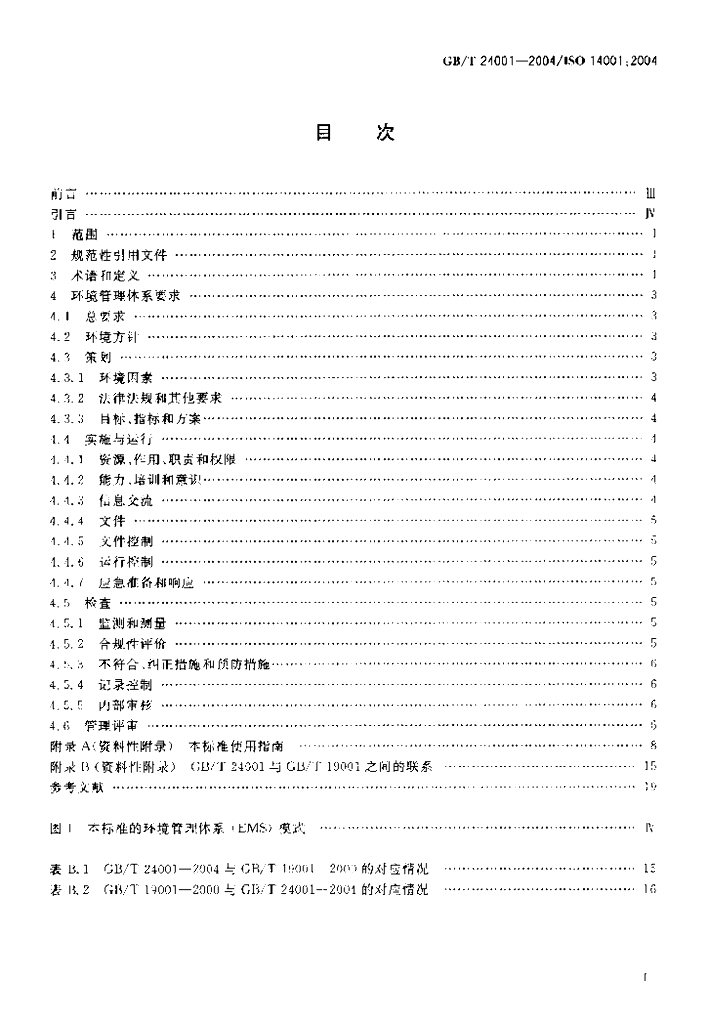 GB/T 24001-2004 标准预览