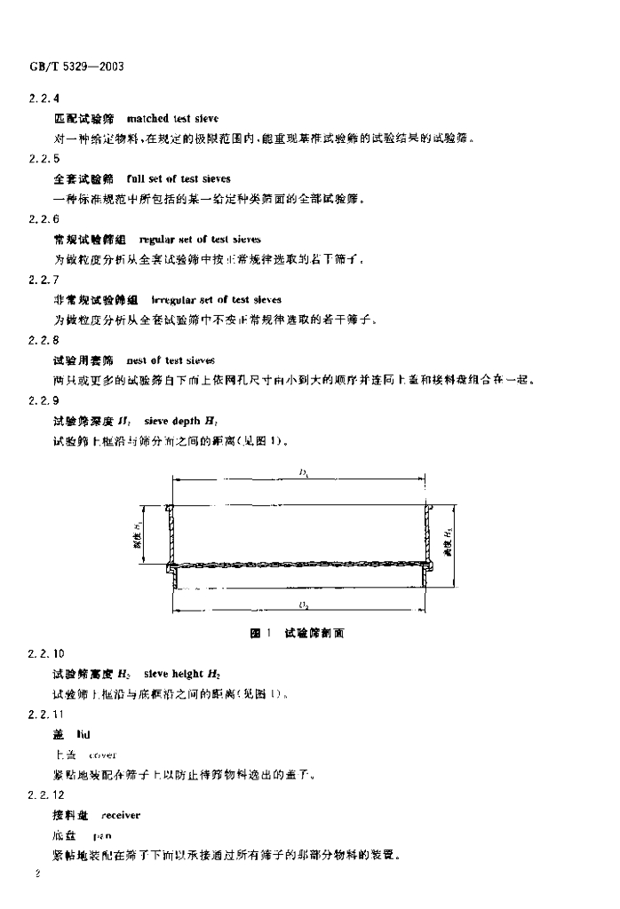 GB/T 5329-2003 标准预览